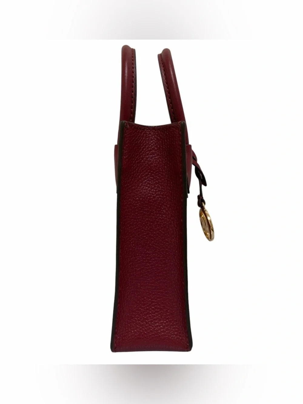 Michael Kors Mercer Mini Tote in mulberry with Gold Hardware and strap NWOT